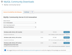 Windows MySQL8.0 下载安装添加环境变量使用(详细教程)陈大发随笔-计算机源码资源-计算机毕业设计项目陈大发随笔