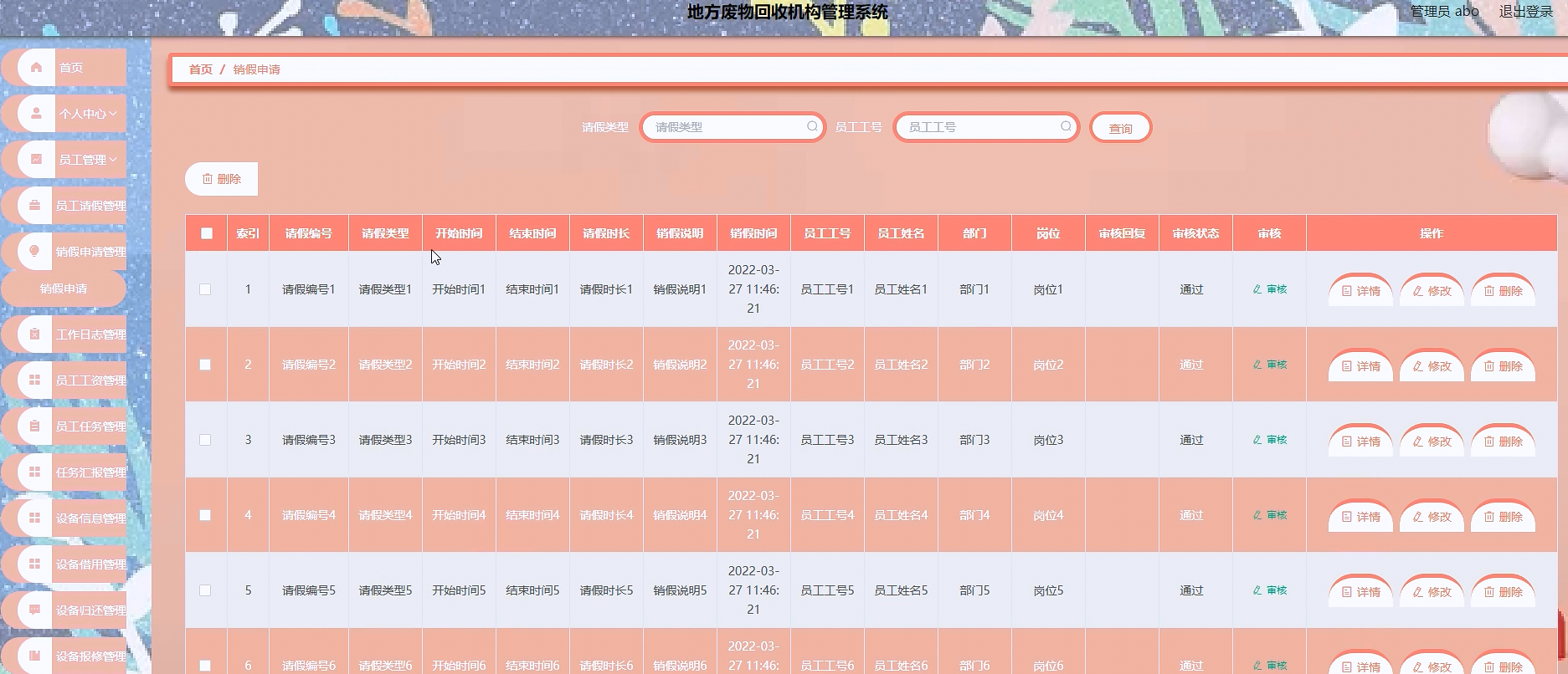 图片[6]陈大发随笔-计算机源码资源-计算机毕业设计项目springboot地方废物回收机构管理系统