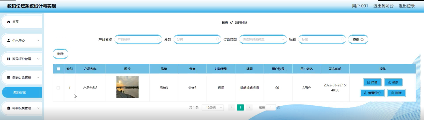 图片[15]陈大发随笔-计算机源码资源-计算机毕业设计项目springboot数码论坛系统设计与实现