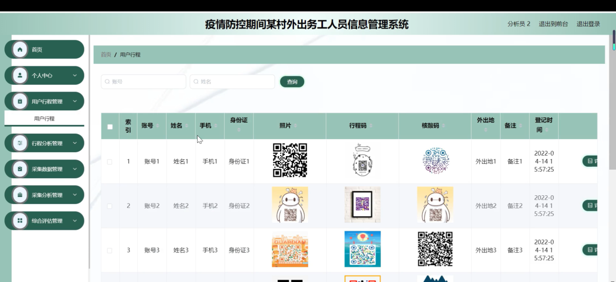 图片[24]陈大发随笔-计算机源码资源-计算机毕业设计项目springboot疫情防控期间某村外出务工人员信息管理系统